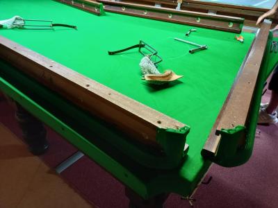 Tapis snooker 1